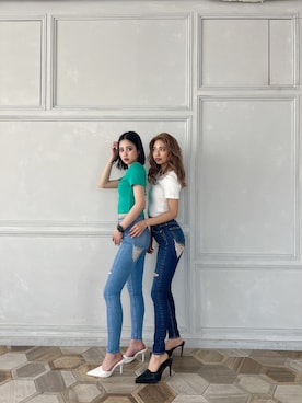 HARUKIさん（レディース・158cm）の春コーディネート