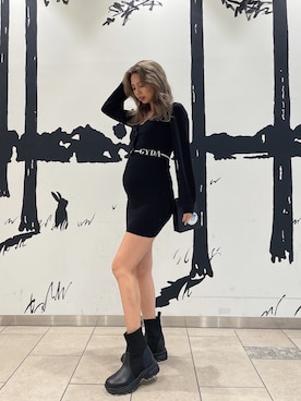 HARUKIさん（レディース・158cm）の冬コーディネート