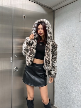 「アイテム（ブルゾン）」を使った、harukiさん（レディース・158cm）の夏コーディネート