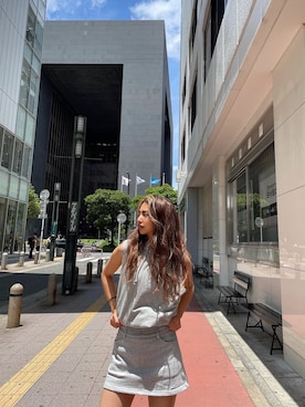 HARUKIさん（レディース・158cm）の夏コーディネート