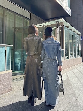 HARUKIさん(レディース・158cm)の冬コーディネート