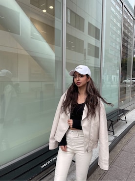 HARUKIさん（レディース・158cm）の冬コーディネート