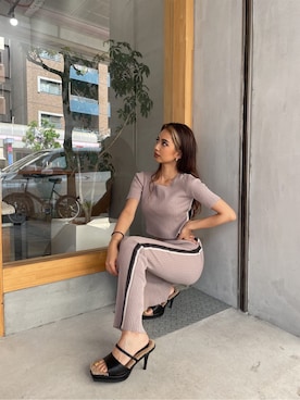 HARUKIさん（レディース・158cm）の夏コーディネート