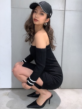 「cap」｜harukiさん（レディース・158cm）の冬コーディネート