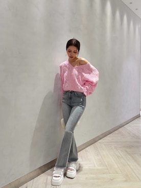 HARUKIさん（レディース・158cm）の春コーディネート