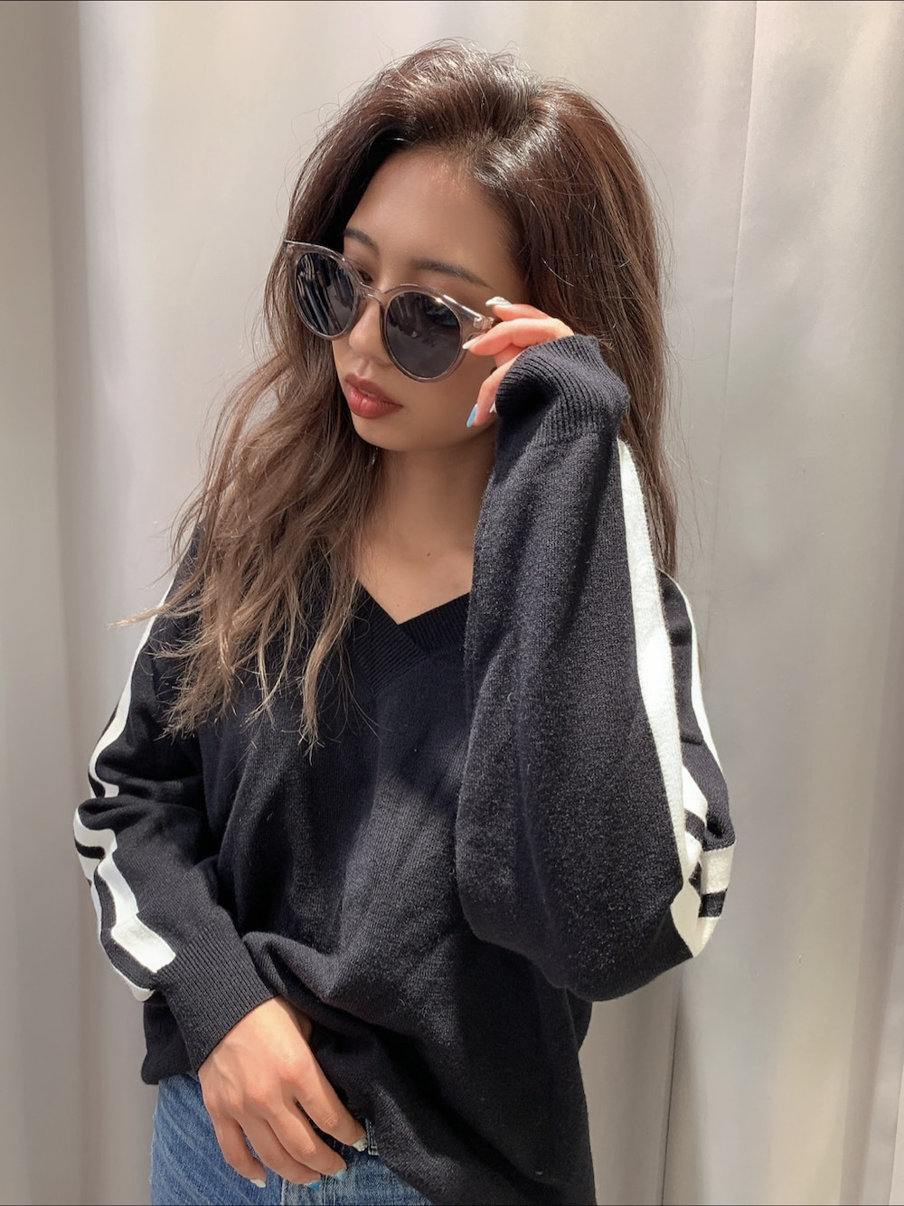 GYDA セットアップ GYDA ジェイダ MLB バックロゴ スウェット パーカー パンツ LA