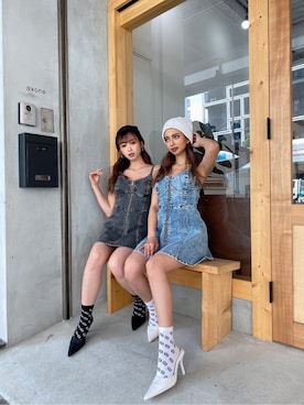 HARUKIさん(レディース・158cm)の夏コーディネート