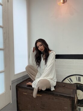 HARUKIさん（レディース・158cm）の冬コーディネート