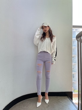 HARUKIさん（レディース・158cm）の冬コーディネート