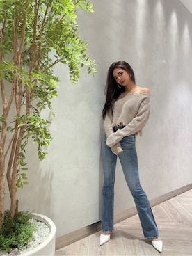 HARUKIさん（レディース・158cm）の冬コーディネート