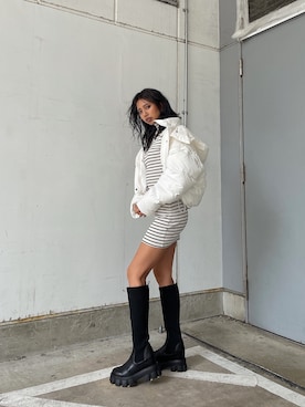 HARUKIさん（レディース・158cm）の秋コーディネート