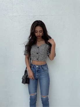 HARUKIさん（レディース・158cm）の春コーディネート