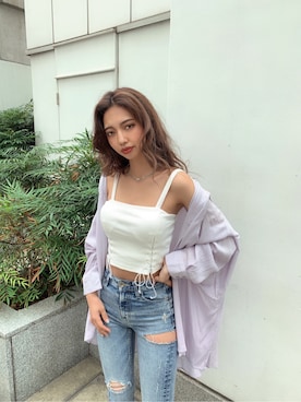 HARUKIさん(レディース・158cm)の夏コーディネート