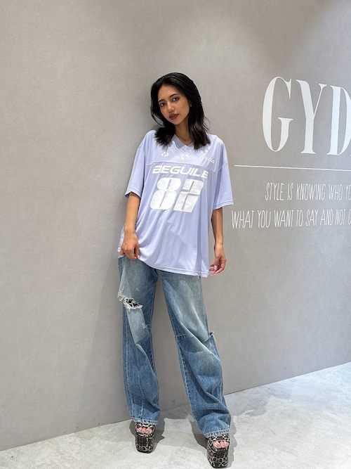 BEGUILE 82SPORTY VネックBIG Tシャツ