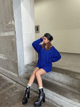 HARUKIさん（レディース・158cm）の夏コーディネート