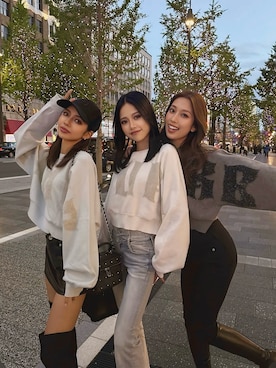 HARUKIさん（骨格ウェーブ・レディース・158cm）の冬コーディネート