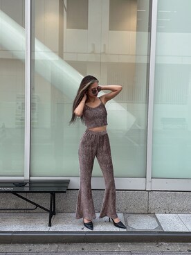 HARUKIさん（レディース・158cm）の夏コーディネート