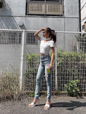 HARUKIさん（レディース・158cm）の夏コーディネート