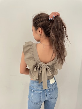 HARUKIさん（レディース・158cm）の夏コーディネート