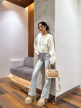 HARUKIさん（レディース・158cm）の冬コーディネート