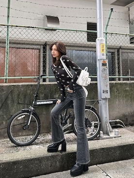 HARUKIさん(レディース・158cm)の冬コーディネート