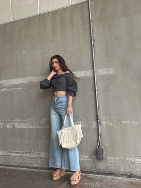 HARUKIさん（レディース・158cm）の春コーディネート