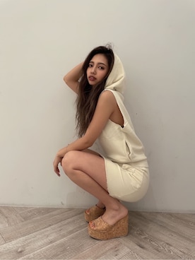 HARUKIさん（レディース・158cm）の夏コーディネート