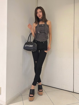 HARUKIさん(レディース・158cm)の夏コーディネート