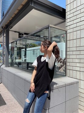 HARUKIさん（レディース・158cm）の春コーディネート