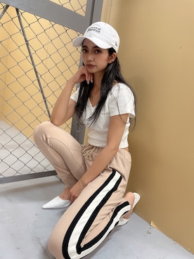 HARUKIさん（レディース・158cm）の夏コーディネート