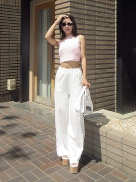 HARUKIさん(レディース・158cm)の夏コーディネート