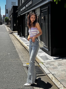 HARUKIさん（レディース・158cm）の夏コーディネート