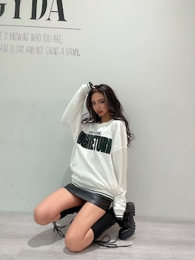 HARUKIさん（レディース・158cm）の冬コーディネート