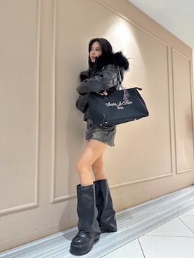 HARUKIさん（レディース・158cm）の冬コーディネート