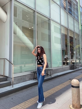 HARUKIさん（レディース・158cm）の春コーディネート