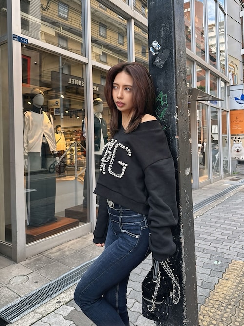 Symmetry GYDA MIX bijouトップス（Tシャツ/カットソー）｜GYDA