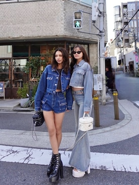 HARUKIさん（レディース・158cm）の春コーディネート