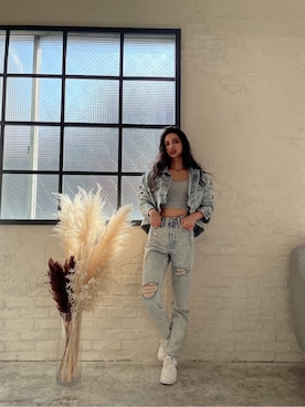 HARUKIさん（レディース・158cm）の春コーディネート