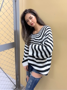 HARUKIさん（レディース・158cm）の冬コーディネート