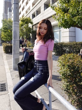 HARUKIさん（レディース・158cm）の春コーディネート