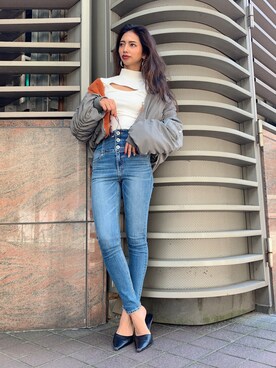 HARUKIさん（レディース・158cm）の秋コーディネート
