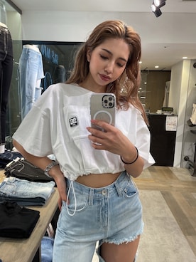 HARUKIさん（レディース・158cm）の春コーディネート