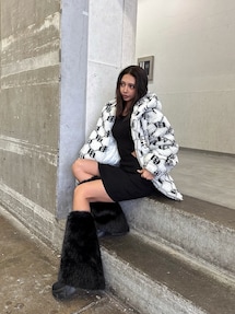 GGラメボアBIGブルゾン｜ジェイダ（GYDA）アウトレット公式通販