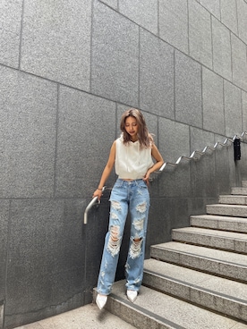 HARUKIさん（レディース・158cm）の夏コーディネート