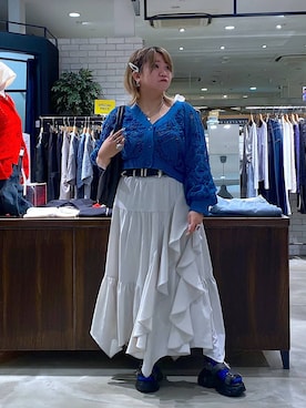 「キャミソール」｜miii.さん（レディース・151cm）の春コーディネート