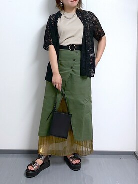 miii.さん（レディース・150cm）の夏コーディネート