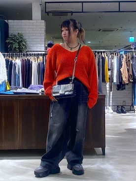 「アイテム（キャミソール）」を使った、miii.さん（レディース・151cm・30代）の秋コーディネート