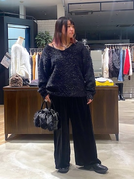 「アイテム（キャミソール）」を使った、miii.さん（レディース・151cm・30代）の秋コーディネート