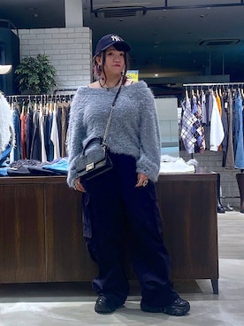 「アイテム（キャミソール）」を使った、miii.さん（レディース・151cm・30代）の秋コーディネート