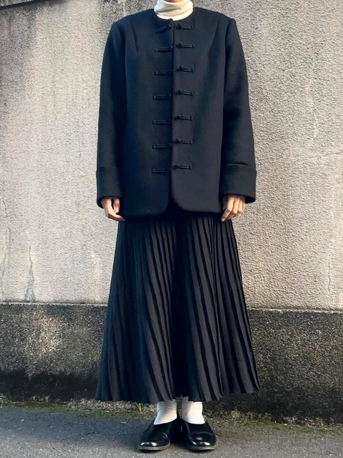 CLANE NO COLLAR CHINA COAT 新品タグ付】CLANE NO COLLAR CHINA COAT